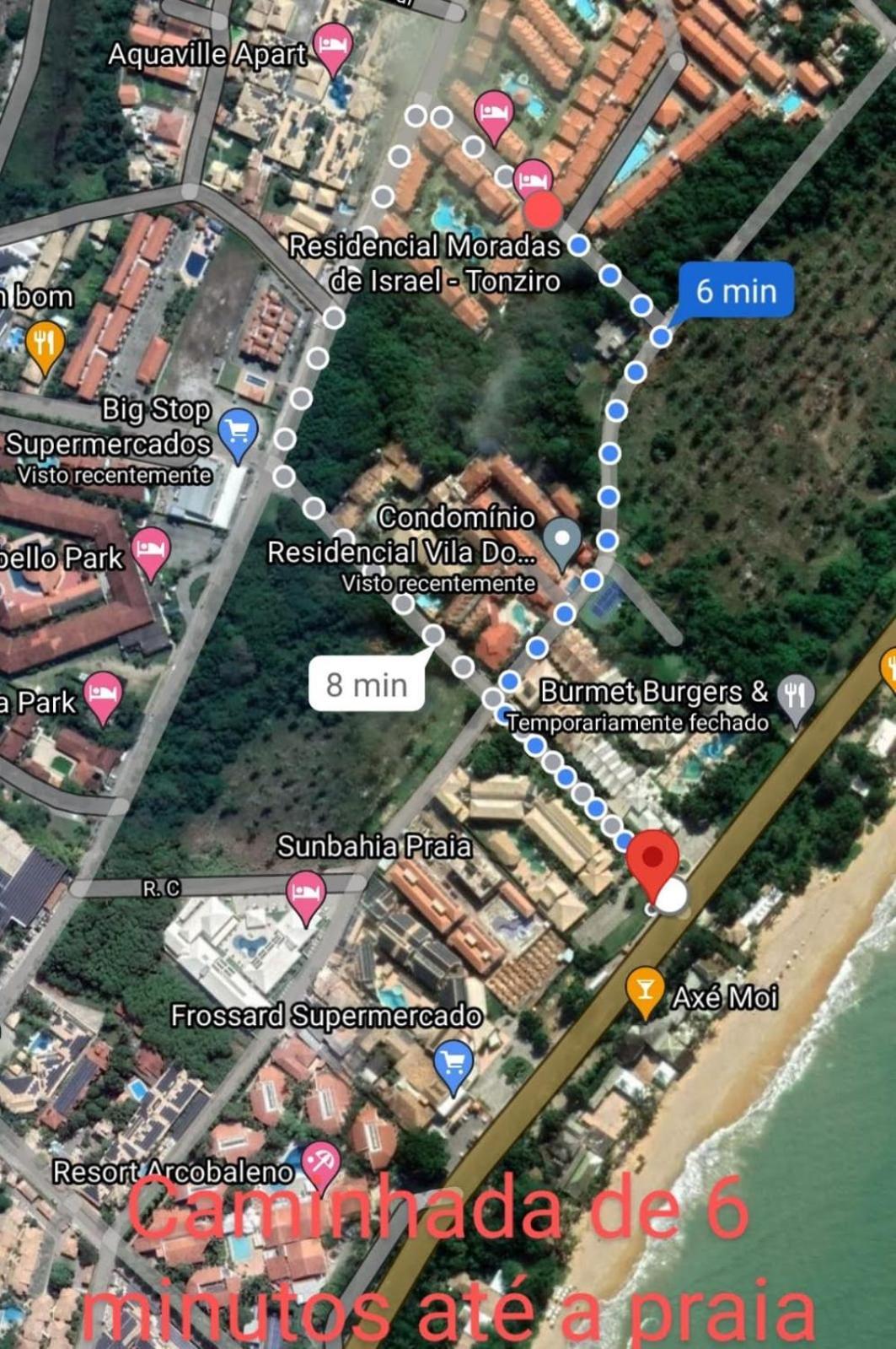 Casa Praia De Taperapuan Em Porto Porto Seguro Exterior foto